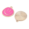 Alloy Enamel Pendants PALLOY-S192-03G-04-2