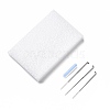 Elegant Woman DIY Keychain Needle Felting Kit LS-DIY-I098-04-3