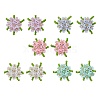 304 Stainless Steel Flower Stud Earrings EJEW-MZ00457-2