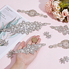 Rhinestone Appliques FIND-WH0139-286-3