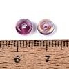 Baking Paint Electroplate Transparent Glass Beads EGLA-Q141-01A-A02-3