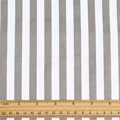 Cotton Fabric with Strip Pattern DIY-PH0037-96E-1