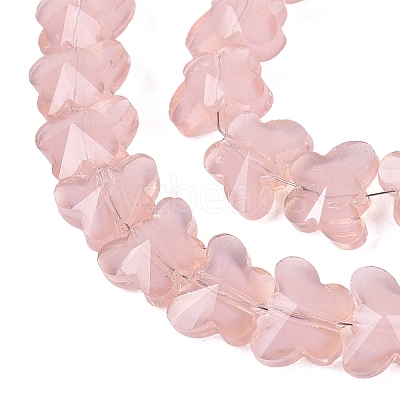 Imitation Jade Glass Beads Strands GLAA-Q118-01B-A01-1