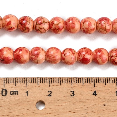 Synthetic Turquoise Beads Strands TURQ-F019-03-1