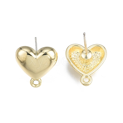 Alloy Stud Earring Findings PALLOY-N150-86LG-1