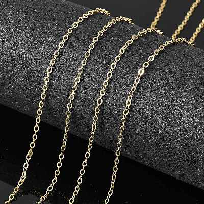 Brass Cable Chains CHC-L037-04G-1