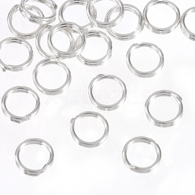 925 Sterling Silver Split Jump Rings STER-TA0001-48D-1