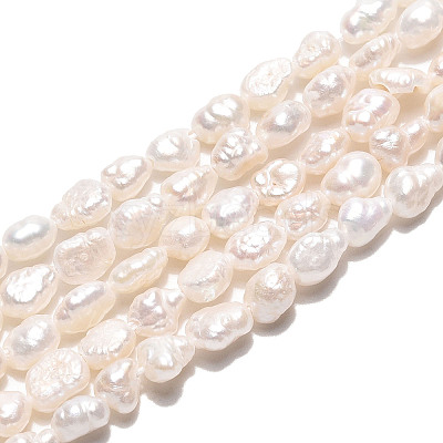 Natural Cultured Freshwater Pearl Beads Strands X-PEAR-N014-03H-01-1
