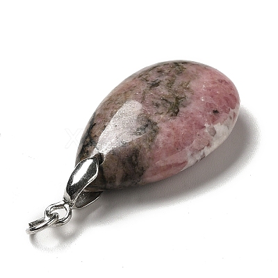 Natural Rhodonite Pendants G-H286-04P-04-1
