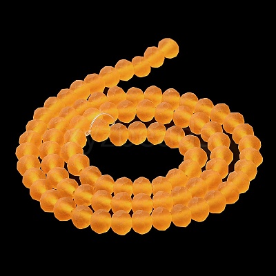 Transparent Glass Beads Strands EGLA-A034-T6mm-MD05-1