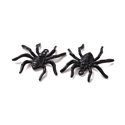 Rack Plating Alloy Halloween Style Pandants PALLOY-O109-43EB-1