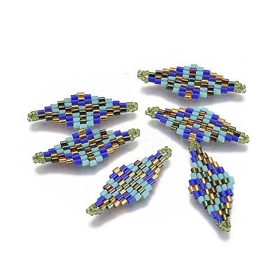 MIYUKI & TOHO Handmade Japanese Seed Beads Links SEED-E004-I04-1
