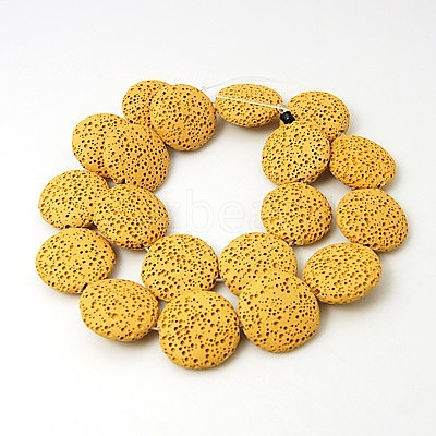 Natural Lava Rock Beads Strands G-I034-07-1