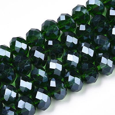 Electroplate Glass Beads Strands EGLA-A034-T2mm-A31-1