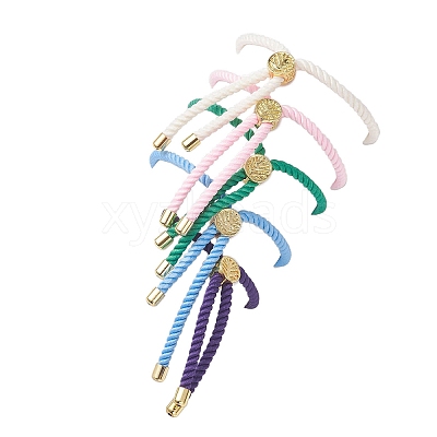Natural Gemstone Beads Silder Bracelets BJEW-JB13391-1