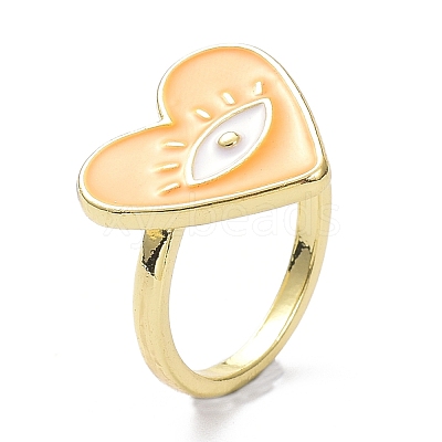 Alloy Enamel Finger Rings RJEW-Z008-23LG-1