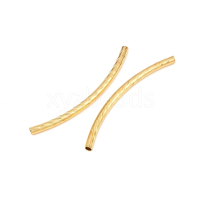 Brass Tube Beads KK-EC295-G-1