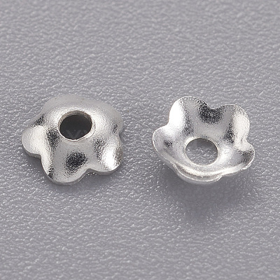 Brass Bead Caps X-KK-TB857-S-NF-1