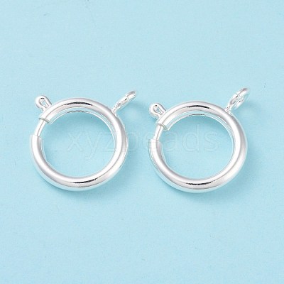 Eco-friendly Brass Spring Ring Clasps KK-D082-01D-S-1