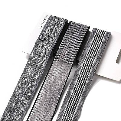 9 Yards 3 Styles Polyester Ribbon SRIB-A014-G10-1