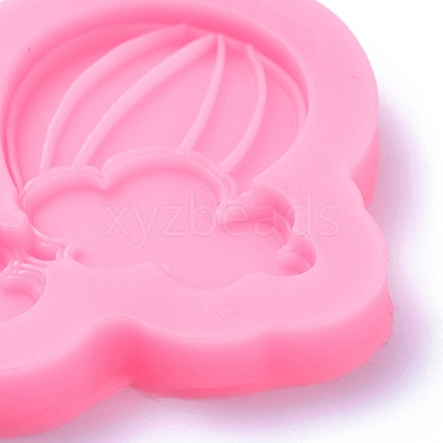 Food Grade Hydrogen Balloon & Cloud Silicone Molds X-DIY-F045-11-1