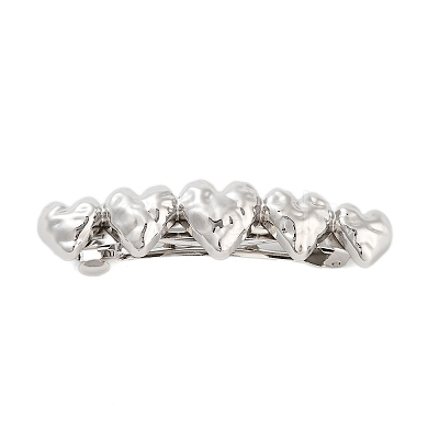 Alloy Hair Barrettes OHAR-H010-01A-P-1