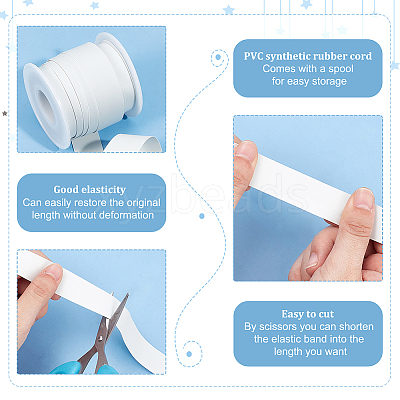 1Pc Synthetic Rubber Elastic Cord OCOR-OC0001-61E-1