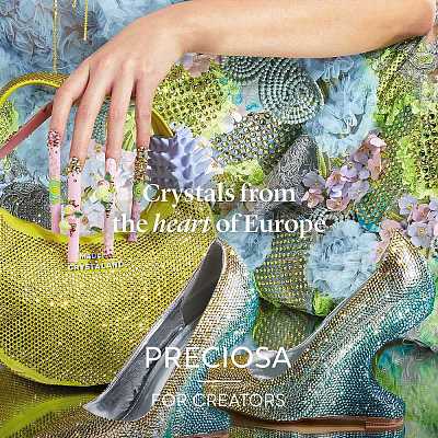 Preciosa® Crystal Hotfix Flatback Stones Y-PRC-HSS16-80250-200-1