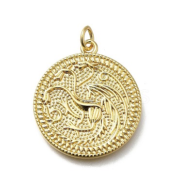 Brass Pendants KK-C090-41G-05-1