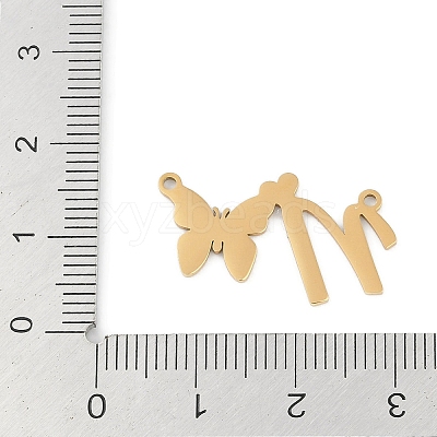 304 Stainless Steel Pendants STAS-L279-002G-N-1