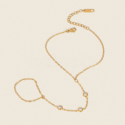 304 Stainless Steel Cable Chain Bracelets LS-MG3461-1