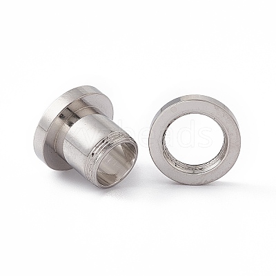 Non-Tarnish 304 Stainless Steel Ear Plugs Gauges EJEW-G317-01H-P-1
