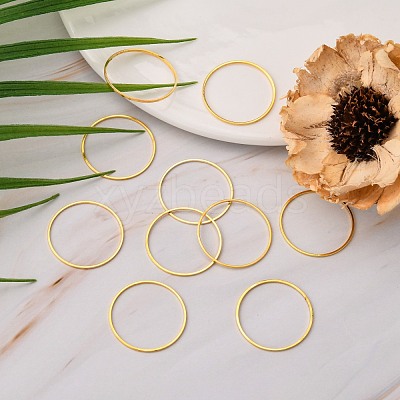 Brass Linking Rings X-EC18725MM-G-1