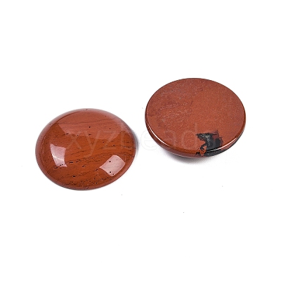 Natural Red Jasper Cabochons G-H1596-FR-25mm-21-1