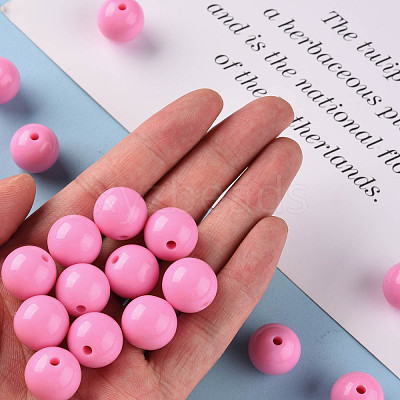 Opaque Acrylic Beads MACR-S370-C16mm-A02-1