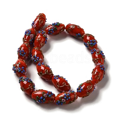 Handmade Lampwork Beads LAMP-J089-D11-A-1