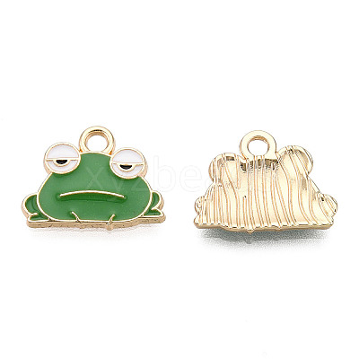 Eco-Friendly Zinc Alloy Pendants ENAM-R051-13-01G-NR-1