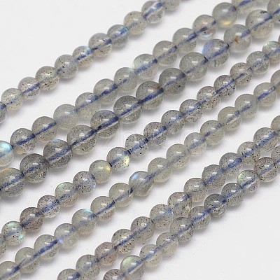 Natural Labradorite Round Bead Strands LS-G-M263-A-03-1