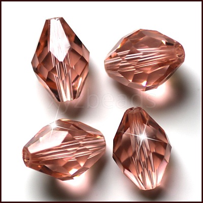 Imitation Austrian Crystal Beads SWAR-F054-11x8mm-30-1