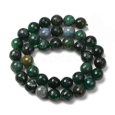 Natural Fuchsite Beads Strands GG-CBADA9D-A01-10mm-1