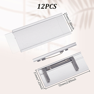 Aluminium Alloy Name Plate Holder FIND-WH0176-26P-1