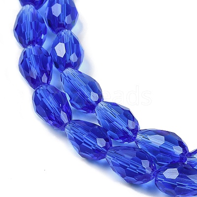 Transparent Glass Beads Strands EGLA-N013-T6mm-D11-1