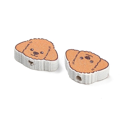 Printed Wood Beads WOOD-D289-01C-1