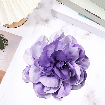 Multi Petal Flower Cloth Brooches JEWB-CN0001-14A-1