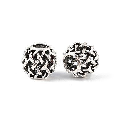 Alloy European Beads X-PALLOY-S079-011AS-1