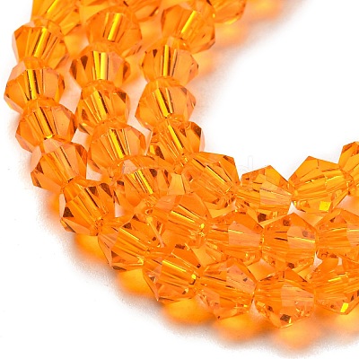 Transparent Glass Beads Strands GLAA-F029-3mm-23-1