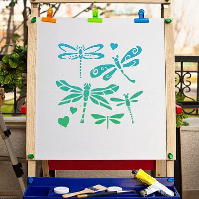 PET Plastic Drawing Painting Stencils Templates DIY-WH0286-006-1