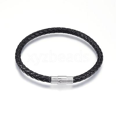 Braided Leather Bracelet Making MAK-E659-03-1