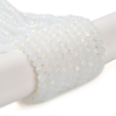 Imitation Jade Glass Beads Strands X1-EGLA-A034-J3mm-MB06-1