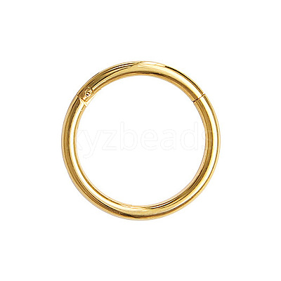 316L Surgical Stainless Steel Hoop Cartilage Earrings WGB51CA-65-1